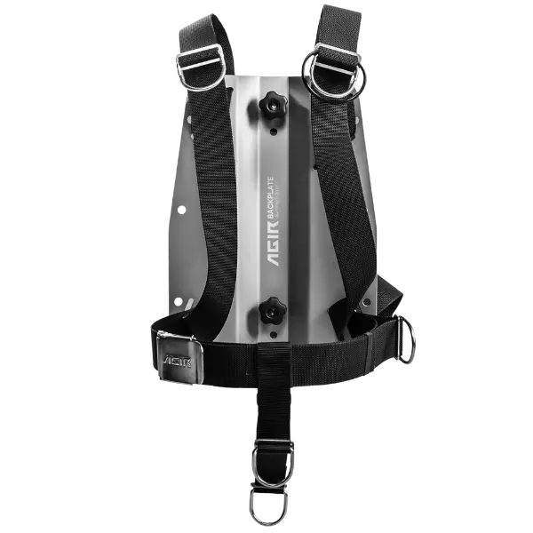 לוח גב + רתמה אלומיניום 3מ"מ Backplate