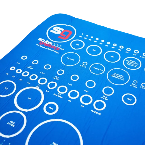 O-ring משטח עבודה מידות