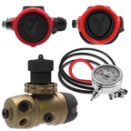 A11 Recreational <br> סט ווסתים מקצועי לצלילה ספורטיבית - זהב/אדום