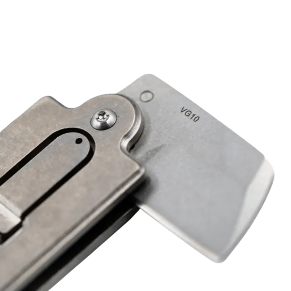 V10 סכין קטנה מטיטניום ופלדת