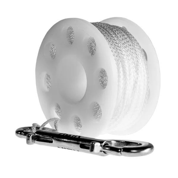 גלגלת אצבע “ספול” 30 מטר - לבן