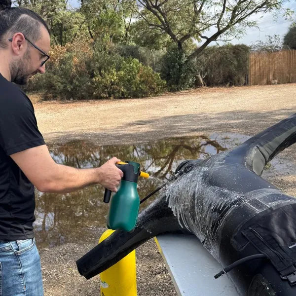 בדיקת אטימות לחליפה יבשה