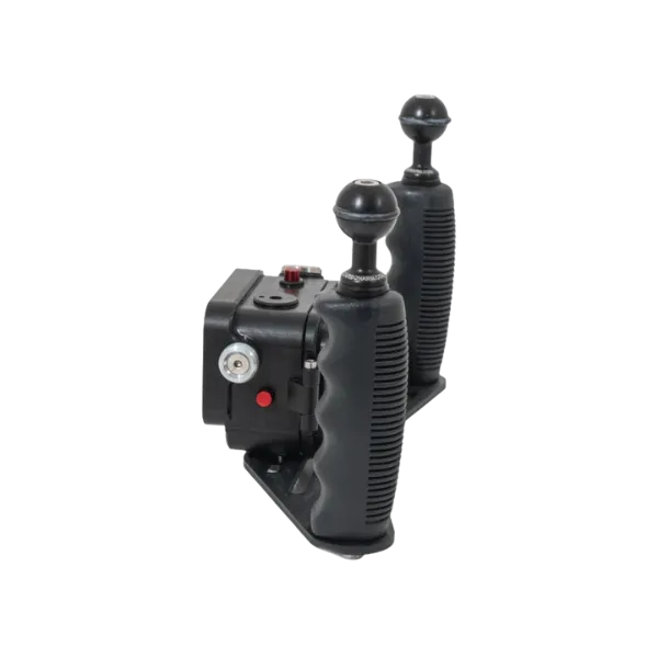 GoPro Hero 9-13 מארז <br> שתי ידיות אחיזה וכדורים + בסיס אלומיניום