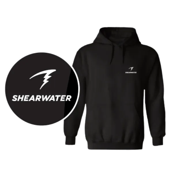 LOGO HOODED SWEATSHIRT <br> שחור