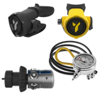 MAYA Recreational <br> סט ווסתים בסיסי לצלילה ספורטיבית - שחור/צהוב